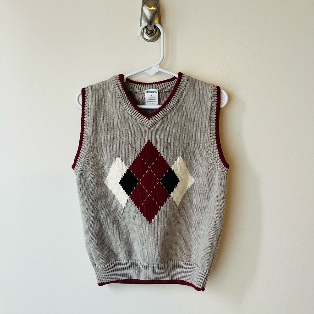 Vintage Gymboree size 4T Sweater Vest